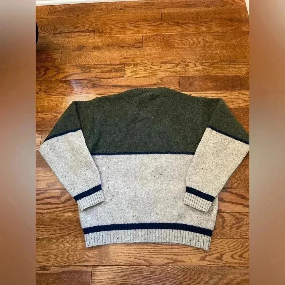 Vintage Fieldmaster USA Pattern Knit Sweater 100 % Wool Men’s Sz M - Picture 5 of 7